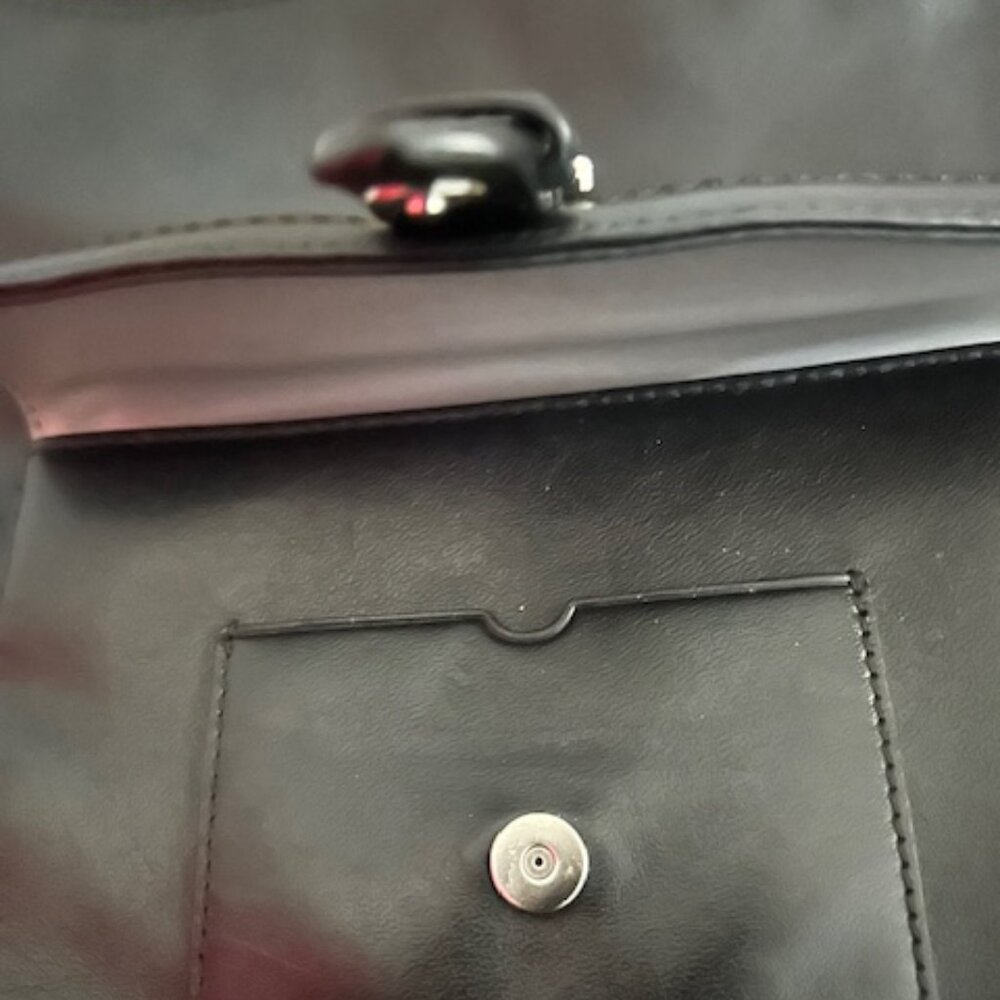 Coach F29881 Black Smooth Leather Charlie Hobo bag - Picture 11 of 11